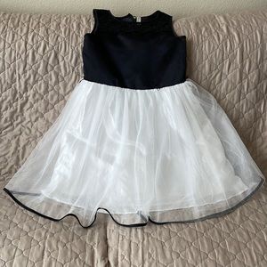 Black and white dress